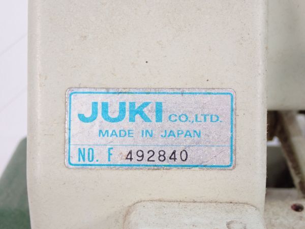 ★JUKI ジューキ ロックミシン EF-205S baby lock ベビーロック ハンドクラフト 手工芸 動作未確認 現状品の画像4