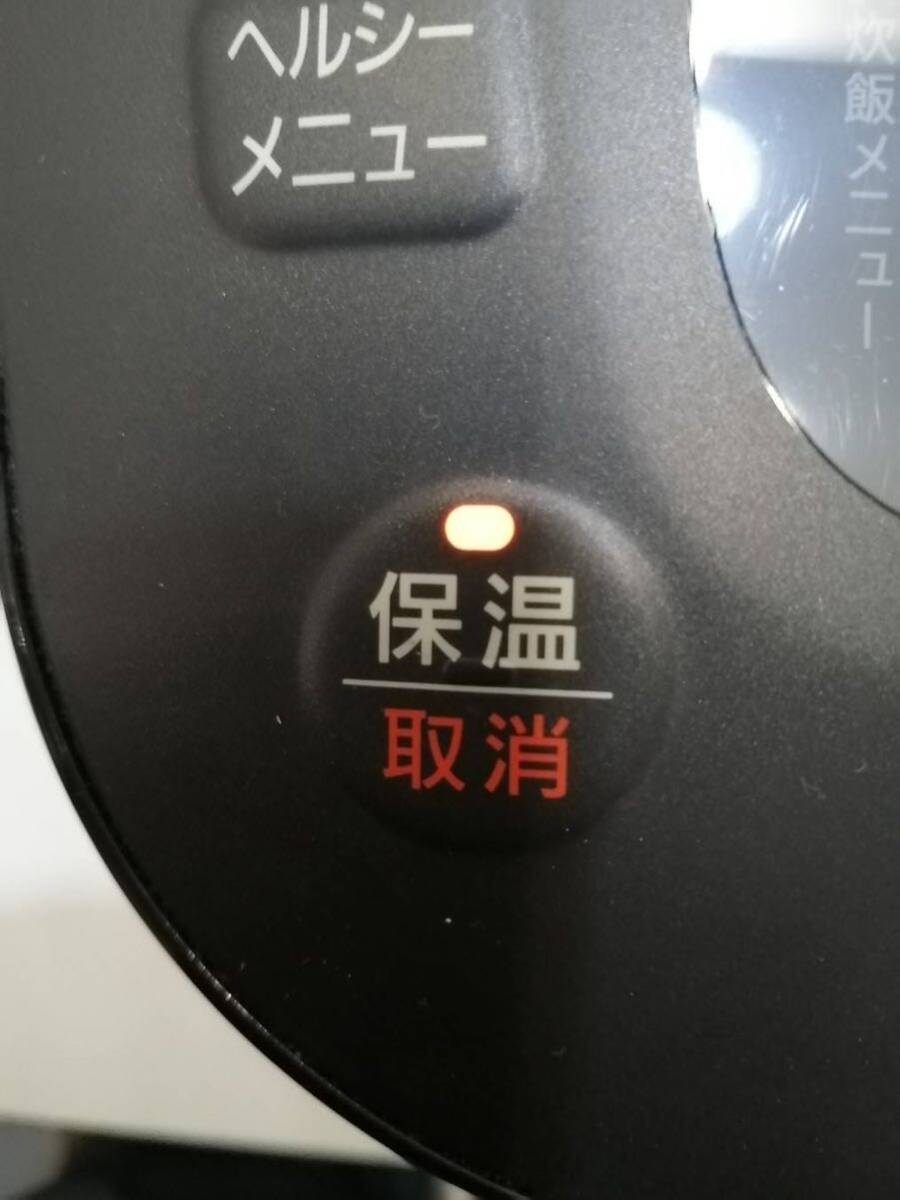 ［2021年製］アイリスオーヤマ IRIS OHYAMA マイコンジャー炊飯器 RC-ME50-B ブラック 5.5合炊き ゆの画像8
