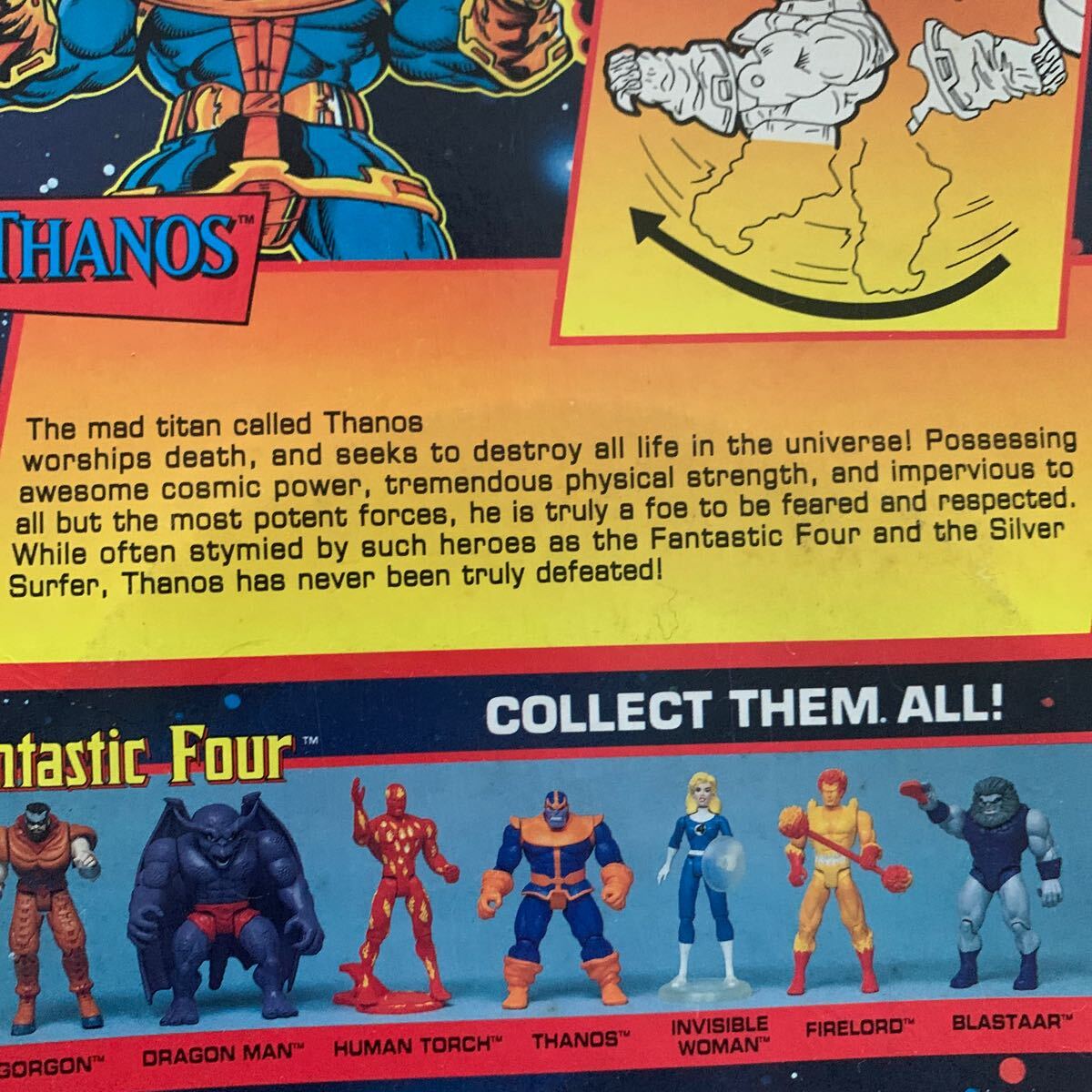ファンタスティックフォー Fantastic Four MARVEL マーベルコミックス TOYBIZ トイビズ アメコミ フィギュア スパイダーマン_画像8