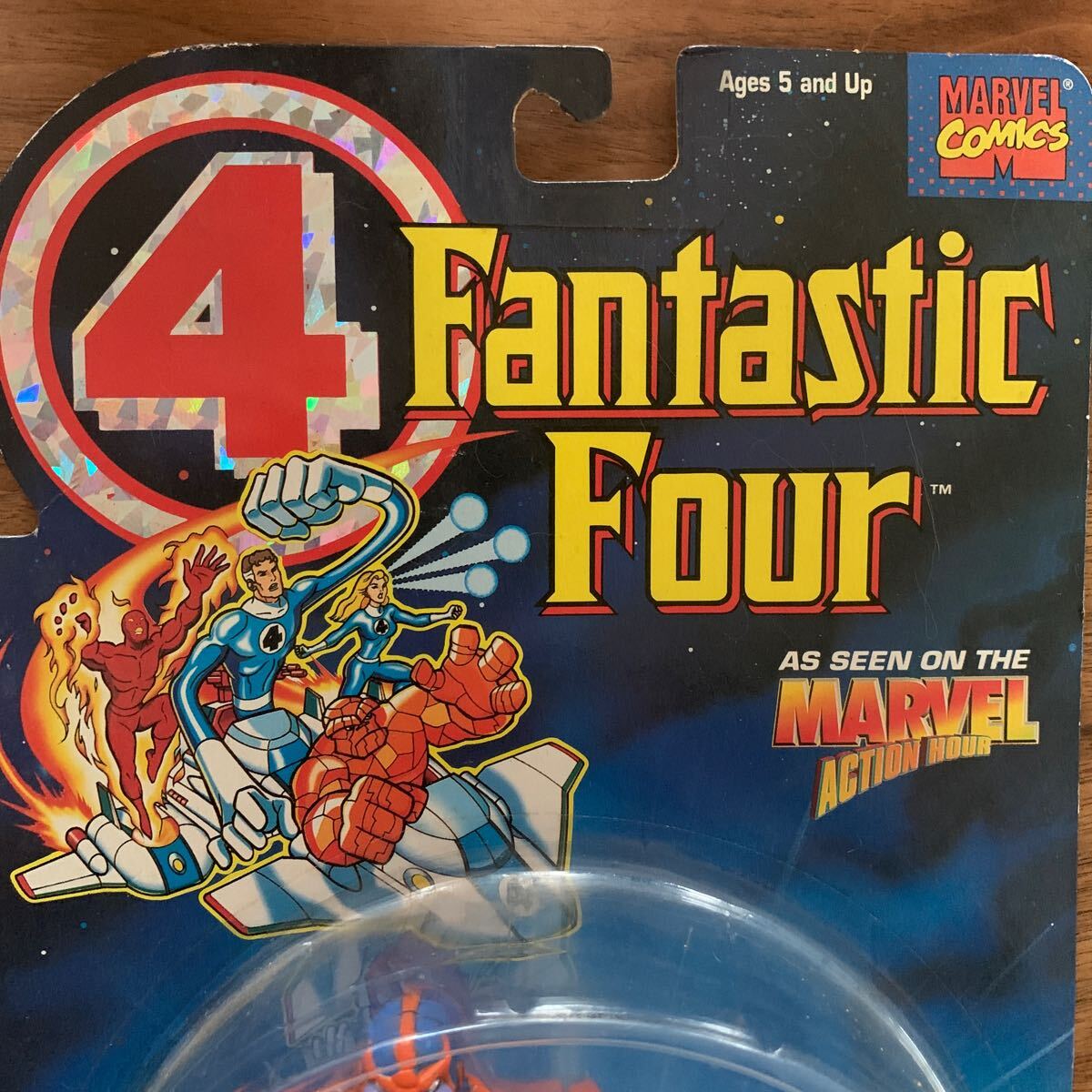  fan ta stick four Fantastic Four MARVELma- bell comics TOYBIZ toy biz American Comics figure Spider-Man 