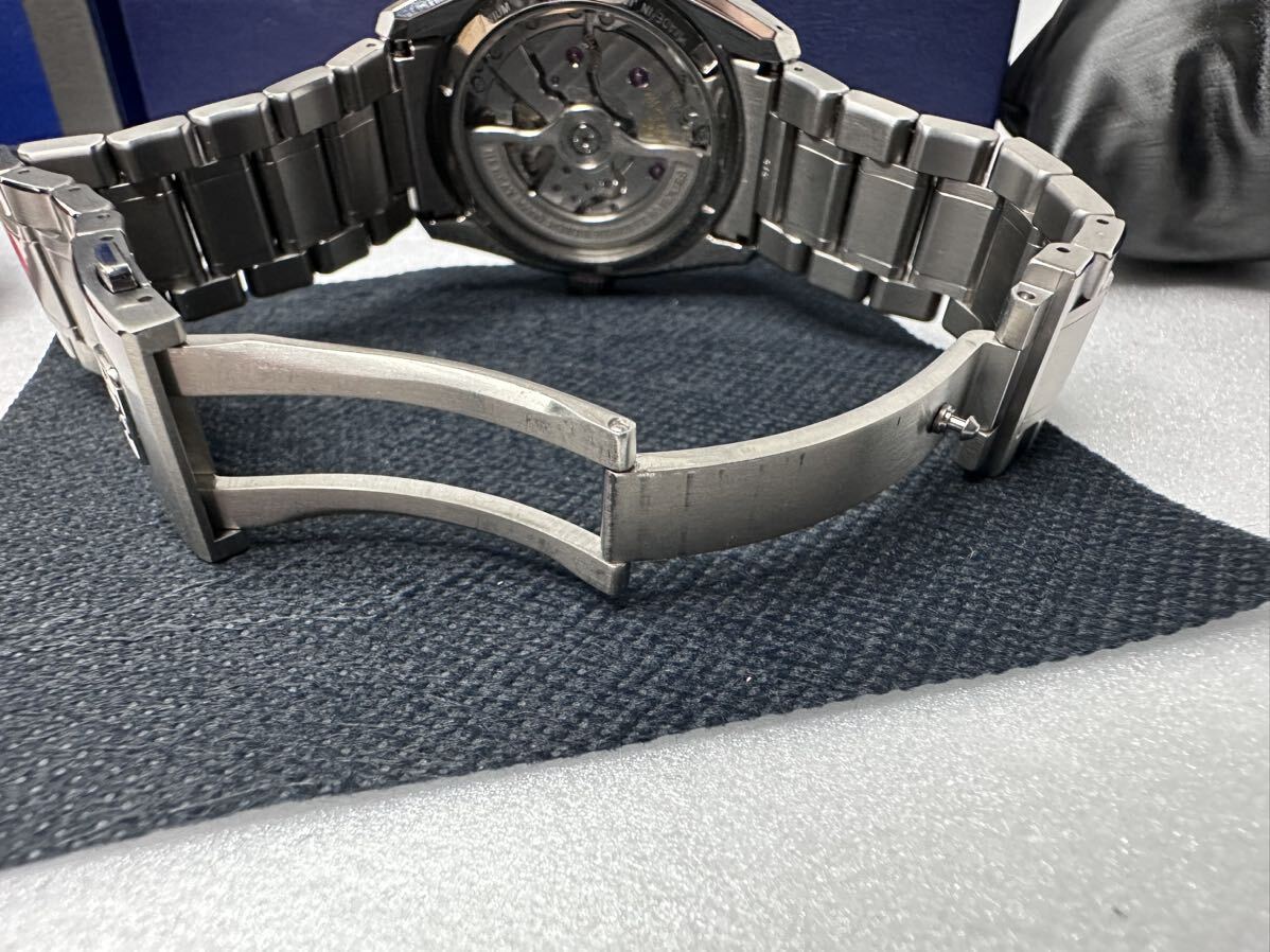 (最終値下げ5/22AM中まで出品予定)Grand Seiko SLGH017 チタン エボリューション9 黒樺　グランドセイコー_画像6