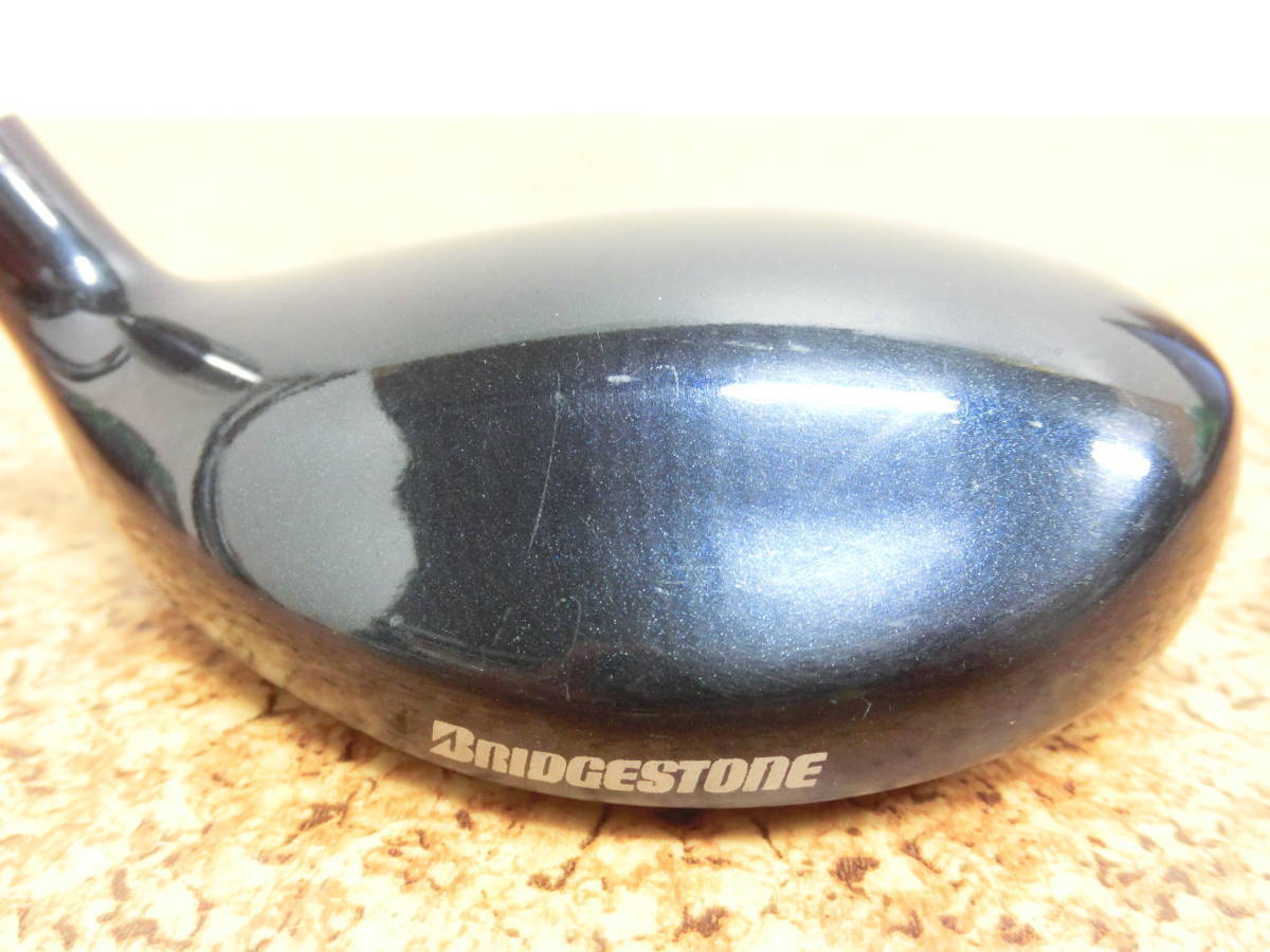 ヘッドのみ 接着タイプ♪BRIDGESTONE ブリヂストン TOURSTAGE CLUB-X V017 ユーティリティ ロフト角 17° 重量 228g 中古品♪R0247_画像7