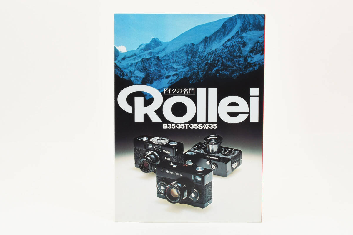 送料360円　【コレクター収集 希少品】 ローライ ROLLEI35 カタログ 当時もの パンフレット カメラ 同梱可能 ＃9056_画像1