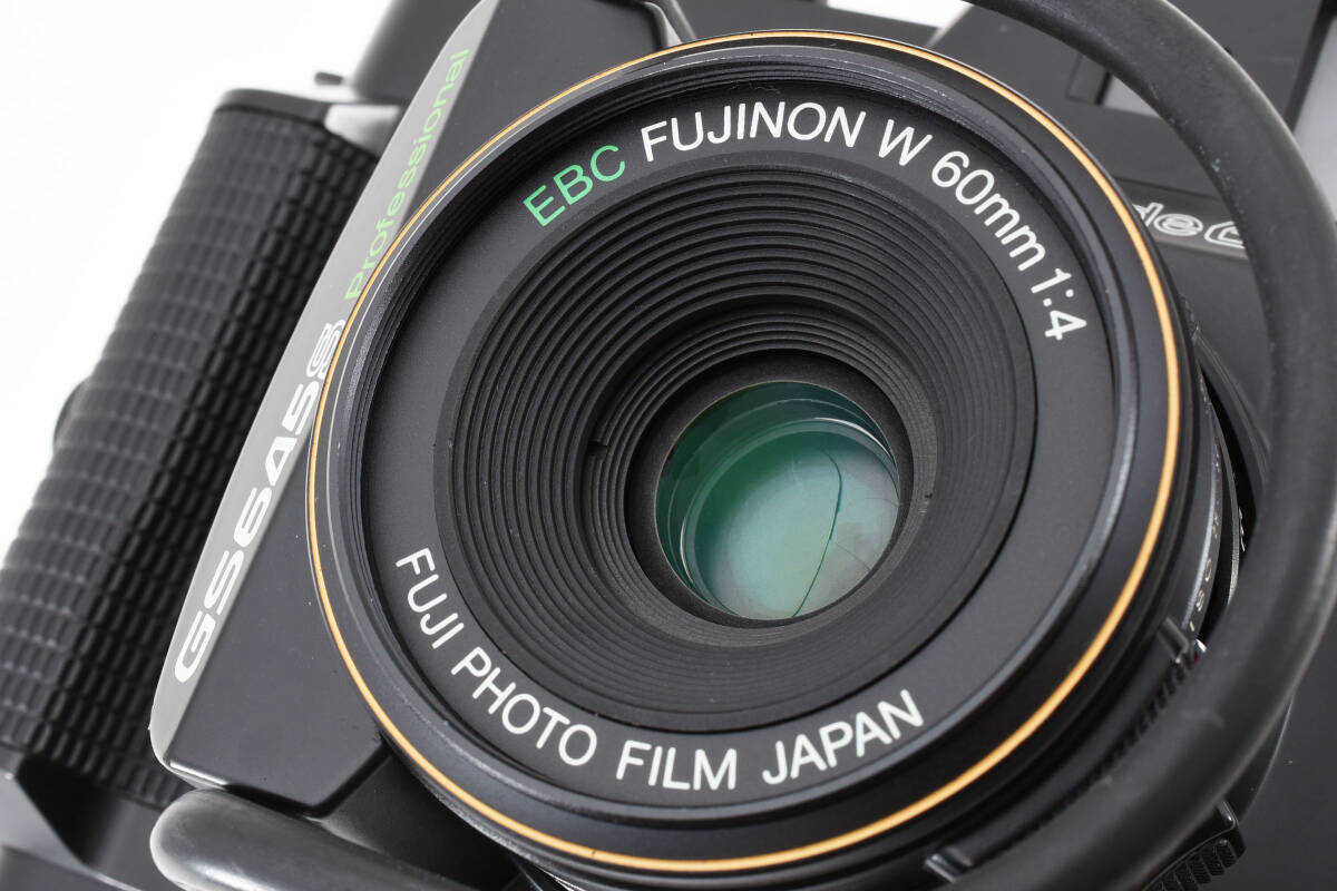 【純正レンズキャップ付き】 Fujifilm フジフィルム GS645S Pro Wide60 EBC60mm F4 中判カメラ 同梱可能 1円 #9085の画像10