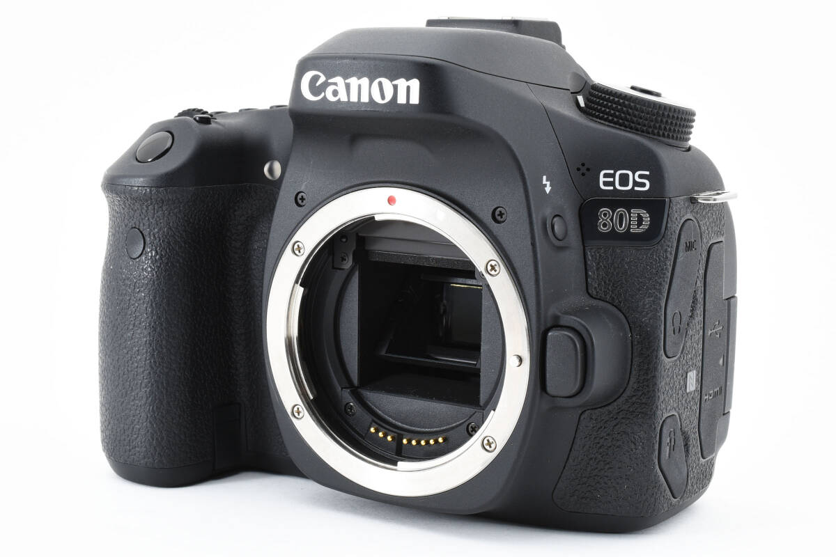 【人気の80D 外観美品】 CANON キャノン EOS 80D 2420万画素 一眼レフカメラ 現状品 同梱可能 1円 ＃9094の画像2