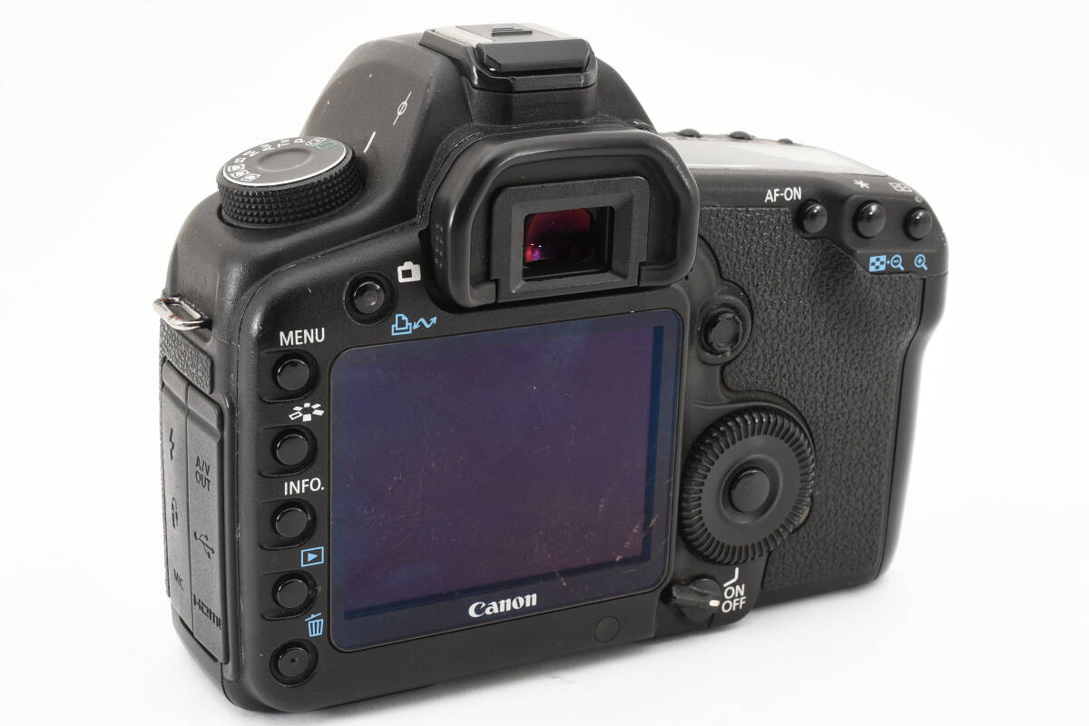 【純正バッテリー＆充電器付き】　Canon キヤノン EOS 5D MarkII カメラ ボディ 動作品　同梱可能 #9124_画像6