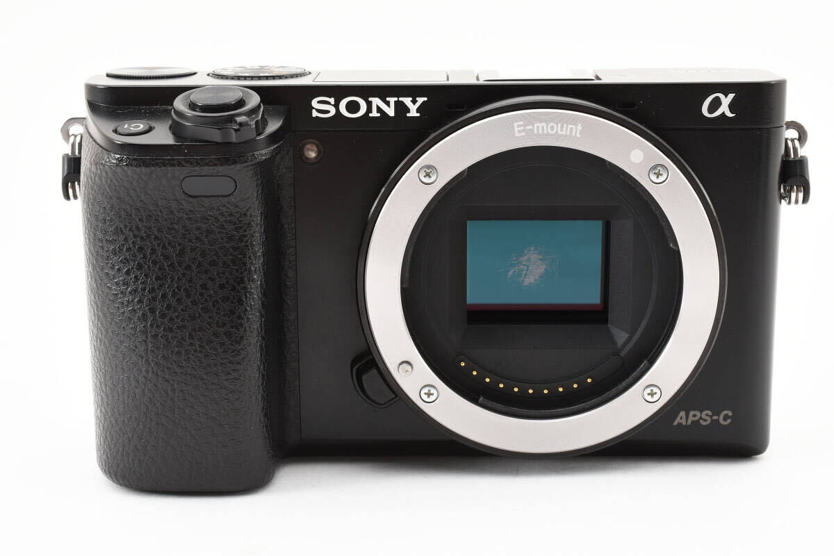 【人気のミラーレス ショット数4946回】 SONY ソニー α6000 ボディ 2430万画素 カメラ 撮影可能 現状品　同梱可能 1円 ＃9122_画像2