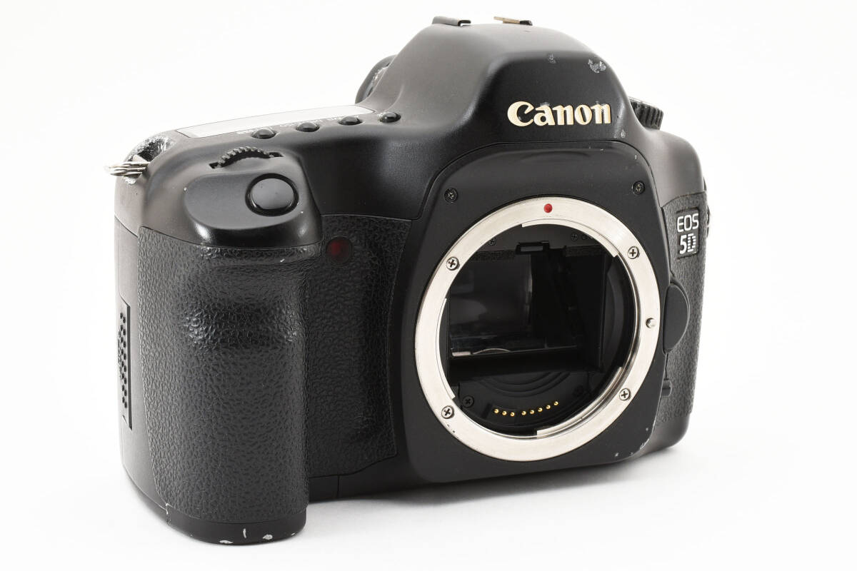 【純正バッテリー付き】　Canon キヤノン EOS 5D デジタル一眼レフカメラ ボディ 動作品 現状品 同梱可能 1円 ＃9129_画像3