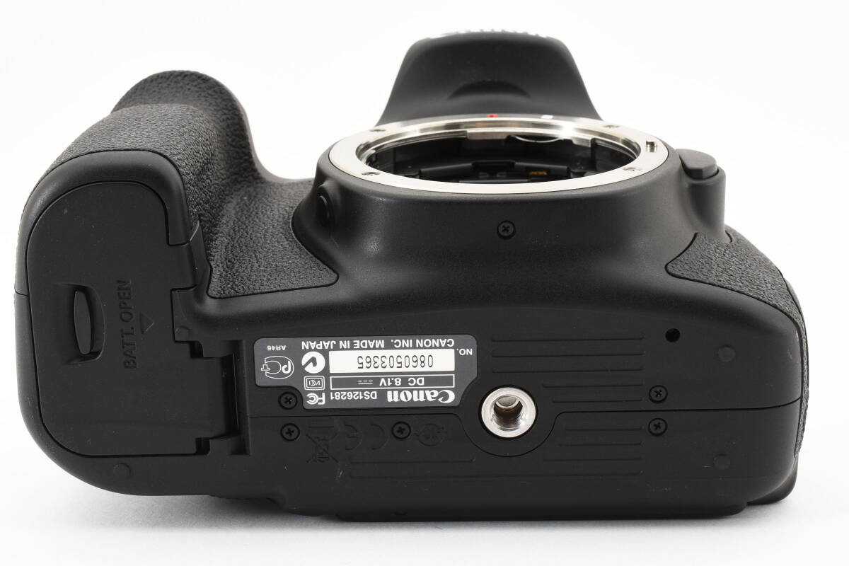 【純正バッテリー＆充電器付き】　Canon キヤノン EOS 60D デジタル一眼レフカメラ ボディ 現状品 同梱可能 1円 ＃9131_画像9