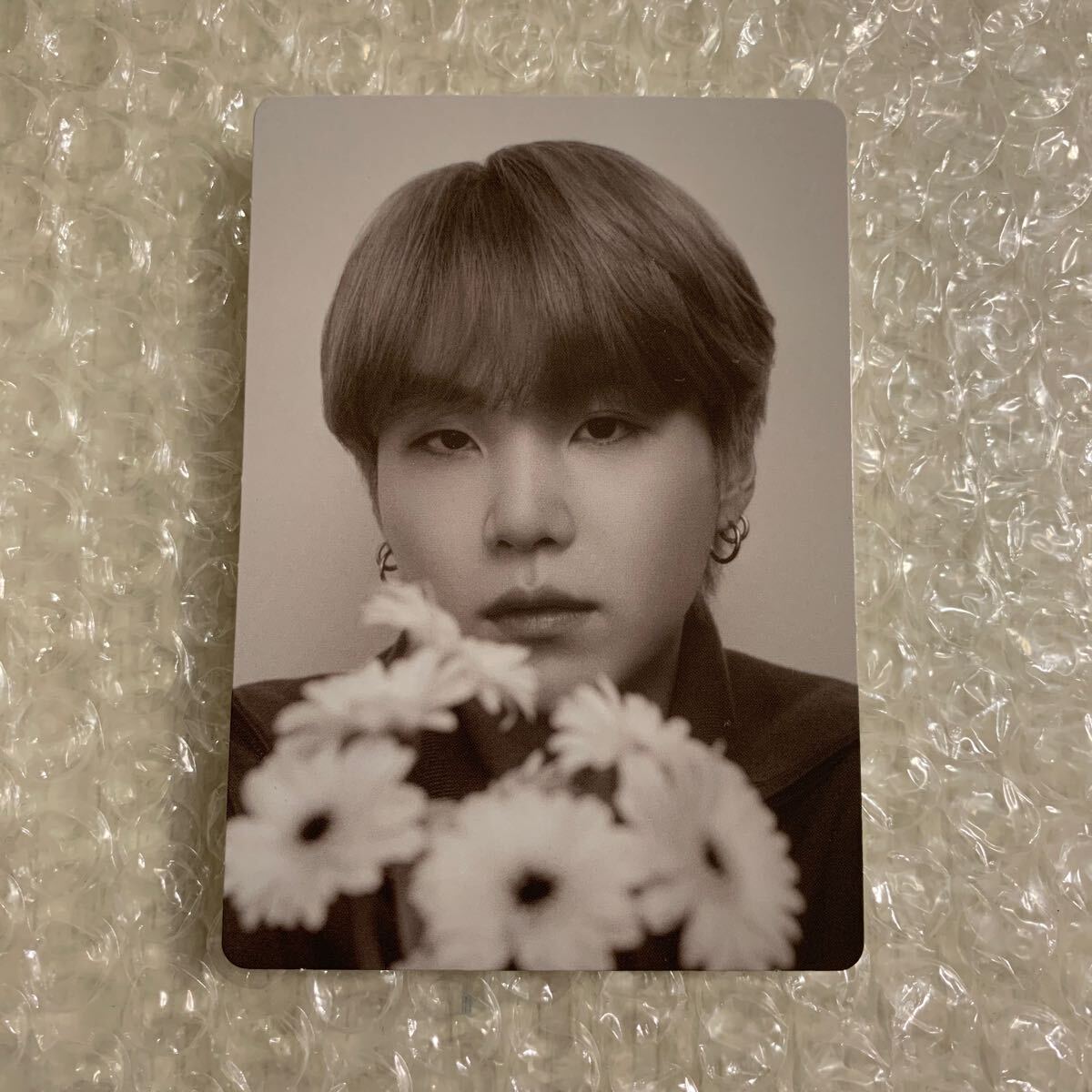 ユンギ シュガ SUGA ④ BTS MONOCHROME モノクローム ミニフォト mini photo card フォトカード POP UP トレカ _画像1