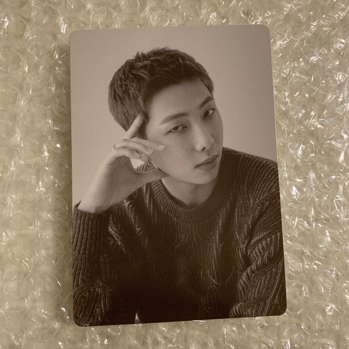 ナムジュン ナム RM ⑥ BTS MONOCHROME モノクローム ミニフォト mini photo card フォトカード POP UP トレカ_画像1