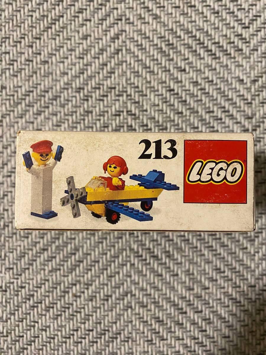 「激レア」レゴ　213 飛行機に乗る クラシックレゴ　レトロ 未使用 昭和レゴ