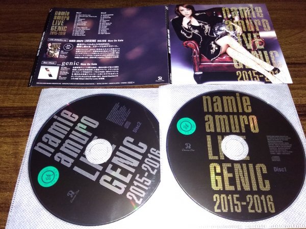 安室奈美恵 namie amuro LIVEGENIC 2015-2016　 2CD レンタル限定　　即決　送料200円　514_画像1