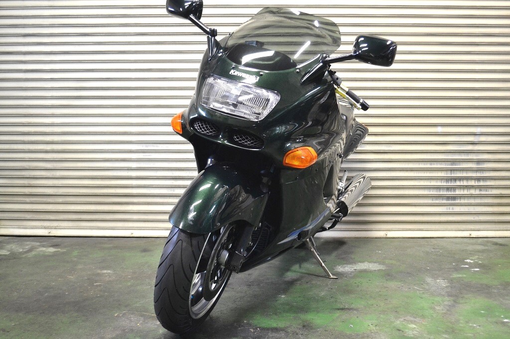 綺麗　kawasaki　ZZ-R1100　程度良好　予備険渡しOK　横浜市より　zzr　zx　ZZR1100D_画像2