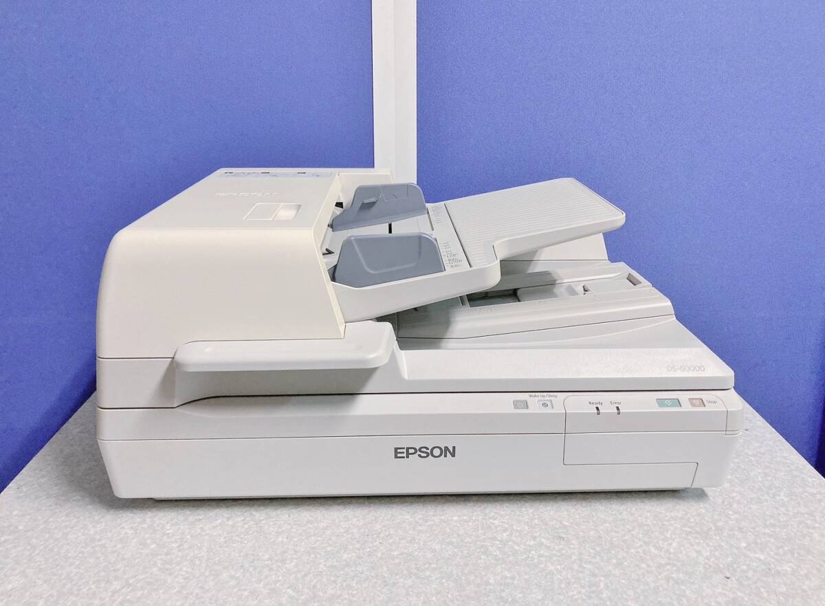 [ use a little 10739 sheets ] newest model EPSON DS-60000 USB connection /A3 document scanner / Flat bed / Epson / operation excellent / high endurance / business use 