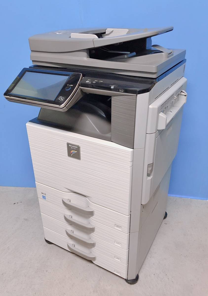  a little 9239 sheets!! SHARP MX-3140FN A3 color multifunction machine / copy machine *FAX* printer * scanner 4 step . paper both sides printing MAC/ wireless LAN correspondence sharp business use 