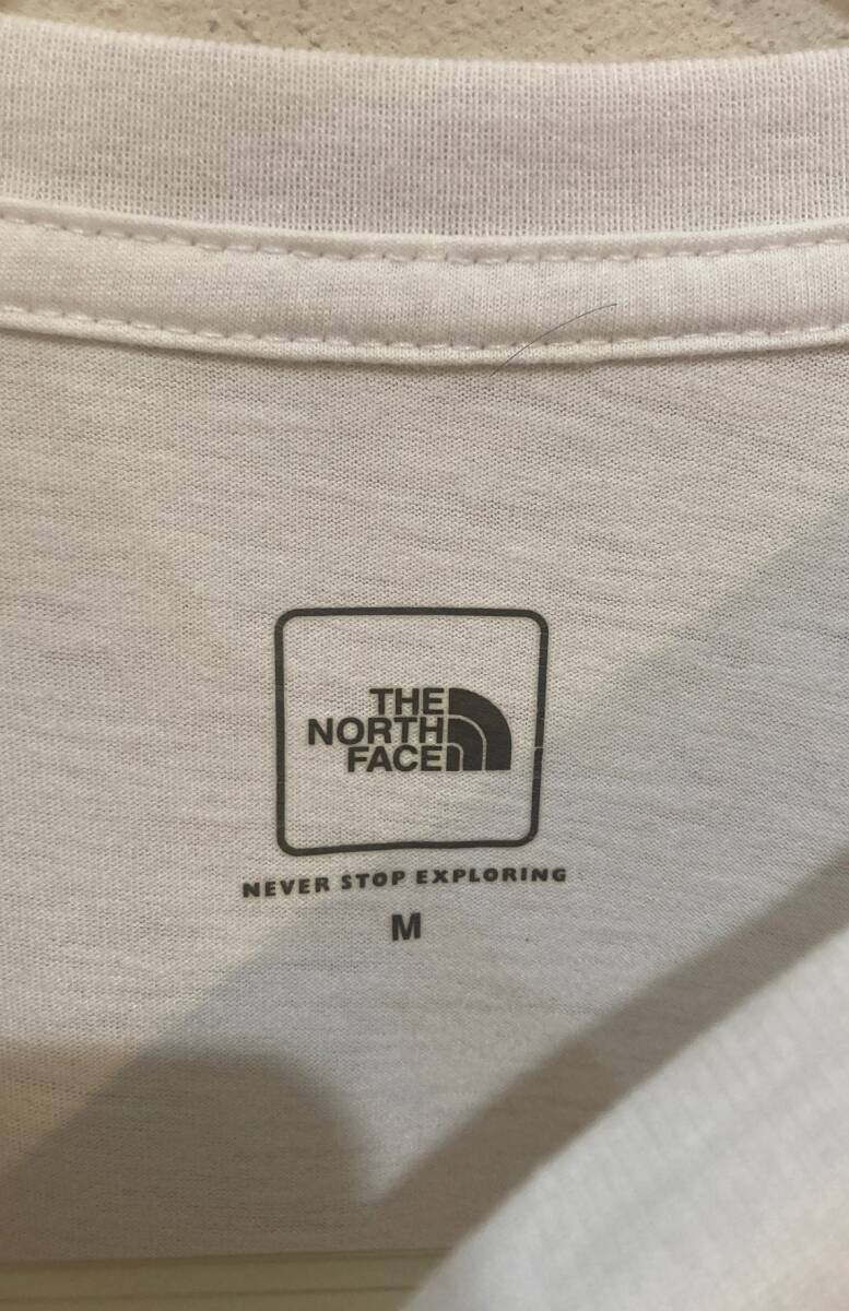 ザ・ノースフェイス(THE NORTH FACE)Tシャツ（白、Ｍ）_画像3