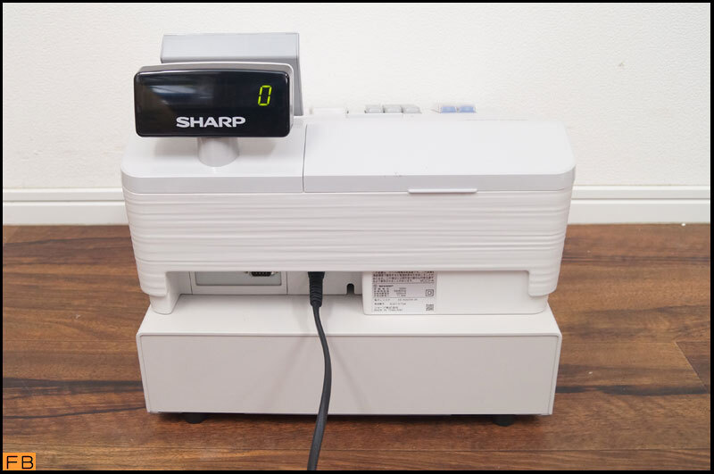 税込◆SHARP◆電子レジスタ XE-A207 鍵2つ・取説付 通電確認済 SHARP SDカード対応 -D5-8595_画像3