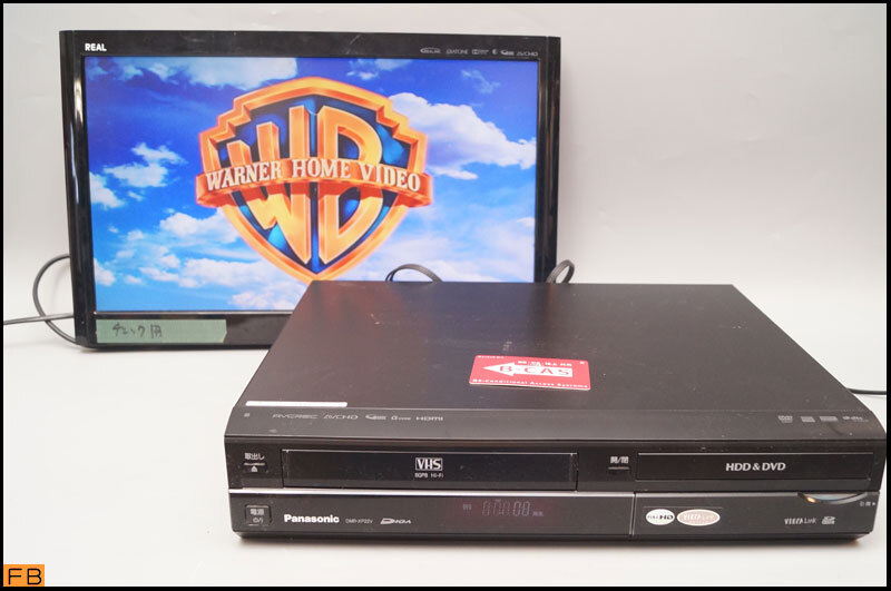税込◆Panasonic◆DVDレコーダー DMR-XP22V HDD搭載 VHS一体型 通電確認済 パナソニック-B1-8609_画像1