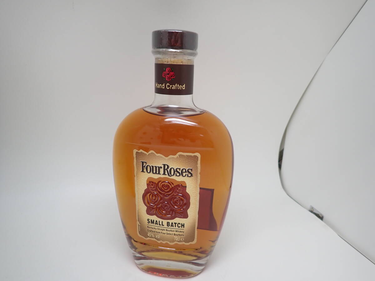 45685★古酒 FOUR ROSES SMALL BATCH フォア ローゼス スモール バッチ 箱・グラス付き★未開栓_画像5