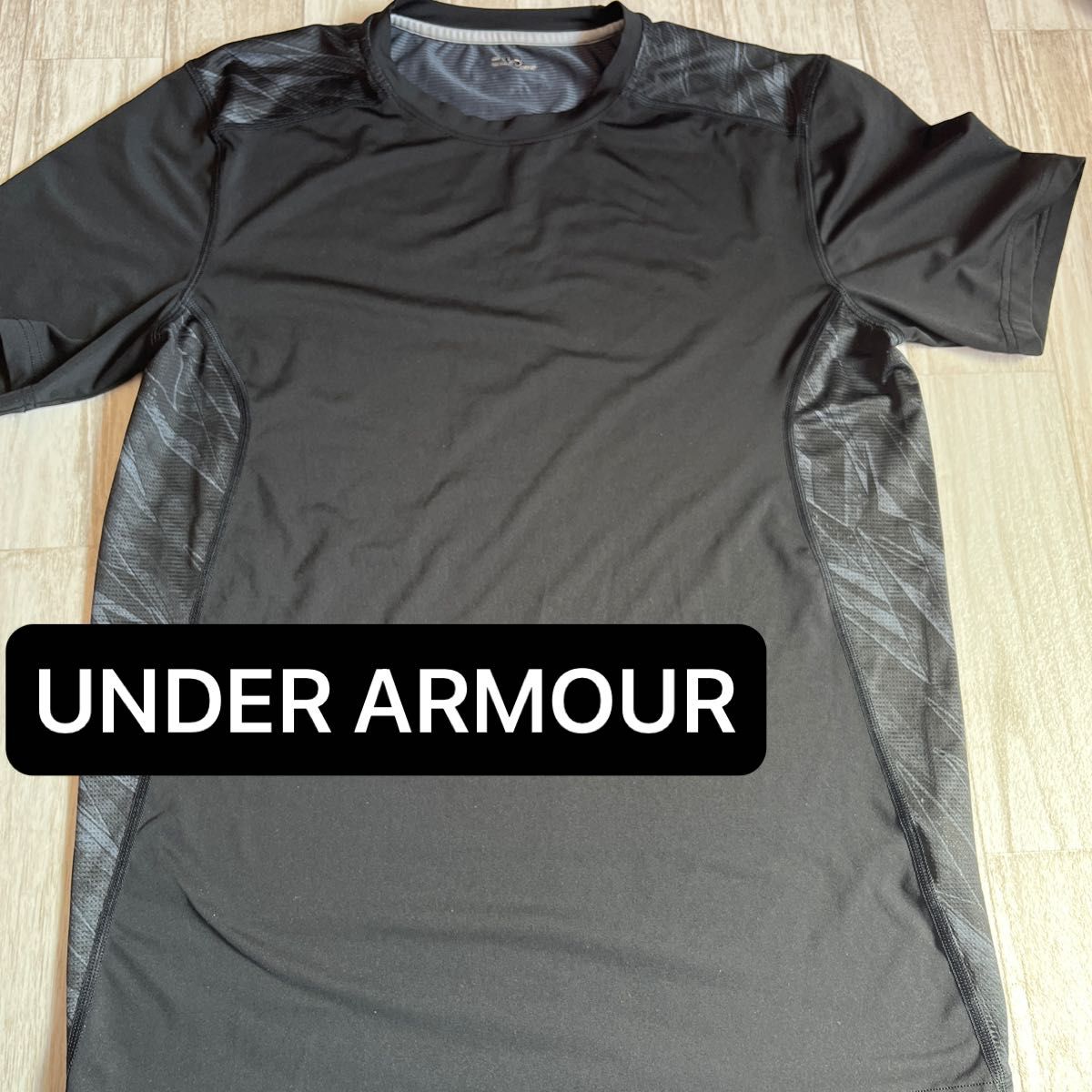 UNDER ARMOUR アンダーアーマー 半袖 黒 トレーニング 半袖Tシャツ Tシャツ