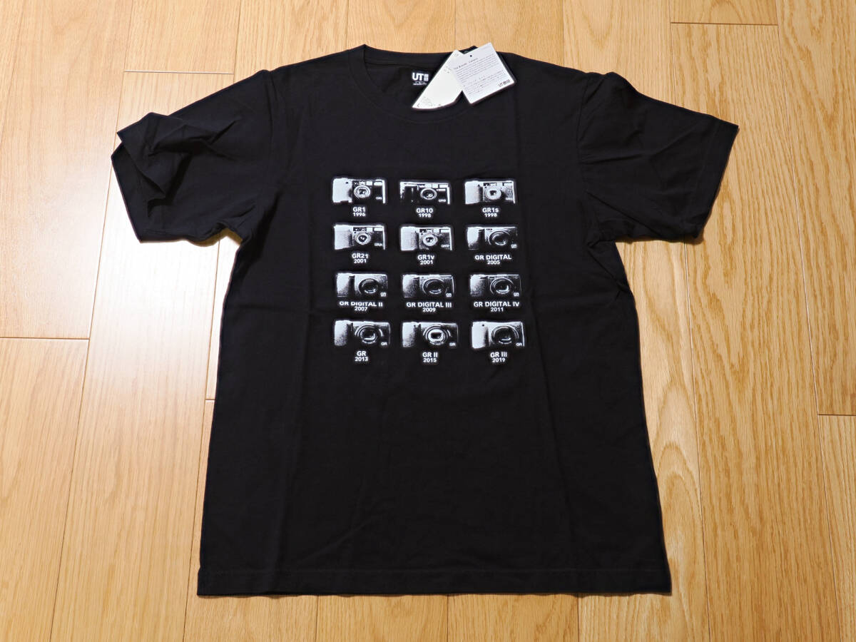【新品】UNIQLO×RICOH GRシリーズ コラボ Tシャツ Lサイズ カメラT ユニクロ リコー_画像1