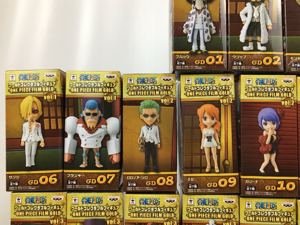 【未開封品】 WCF ワールドコレクタブルフィギュア ONE PIECE FILM GOLD vol.1.2.3.4.5 全35種 セットまとめ ワンピース R20915 wa◇64_画像3