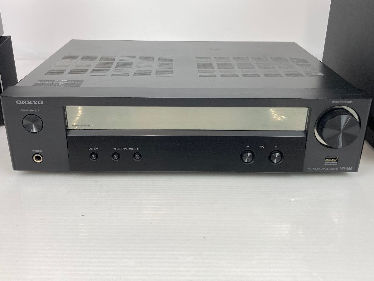 [ with defect goods ]ONKYO NR-365 network AV receiver used Onkyo wa*100