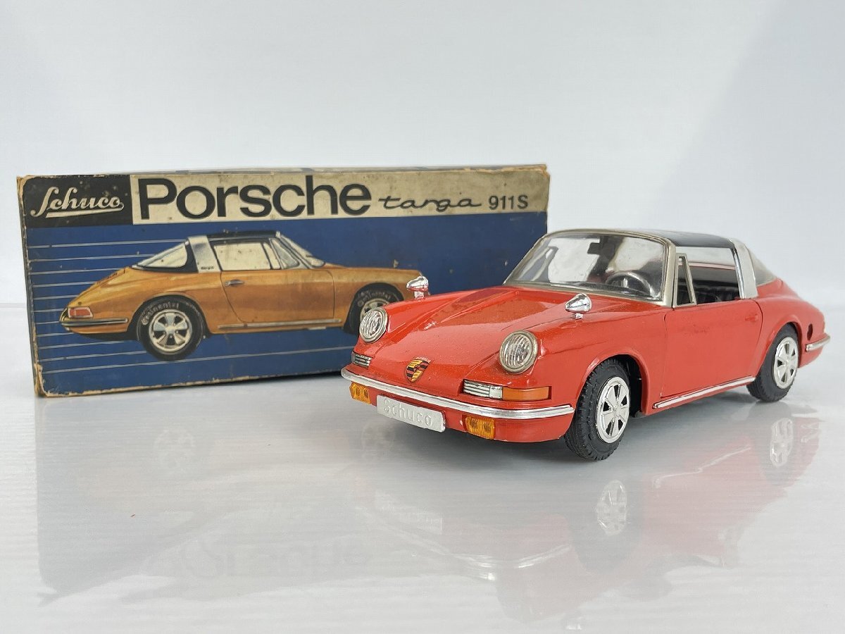 ma Schuco targa 911S シュコー タルガ 検索： ミニカー レトロカー ブリキ ma◇73_画像1