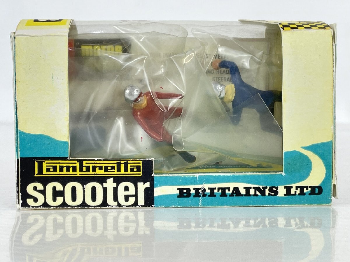 ma yellowtail ton 9685 rider attaching scooter BRITAINS 9685 Scooter and Riders [B] search : minicar retro car tin plate ma*73