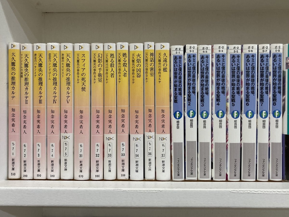 rh 文庫本サイズ ライトノベル 大量まとめセット 天久鷹央シリーズ/とある魔術の禁書目録/Re:ゼロ 他 重複あり hi◇9_画像2