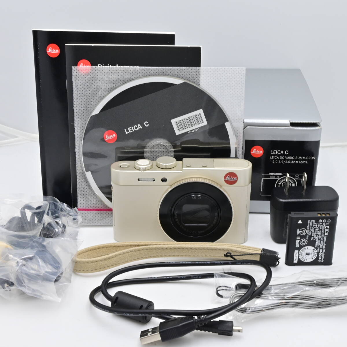 Leica デジタルカメラ ライカC Typ 112 1210万画素 ライトゴールド_画像1