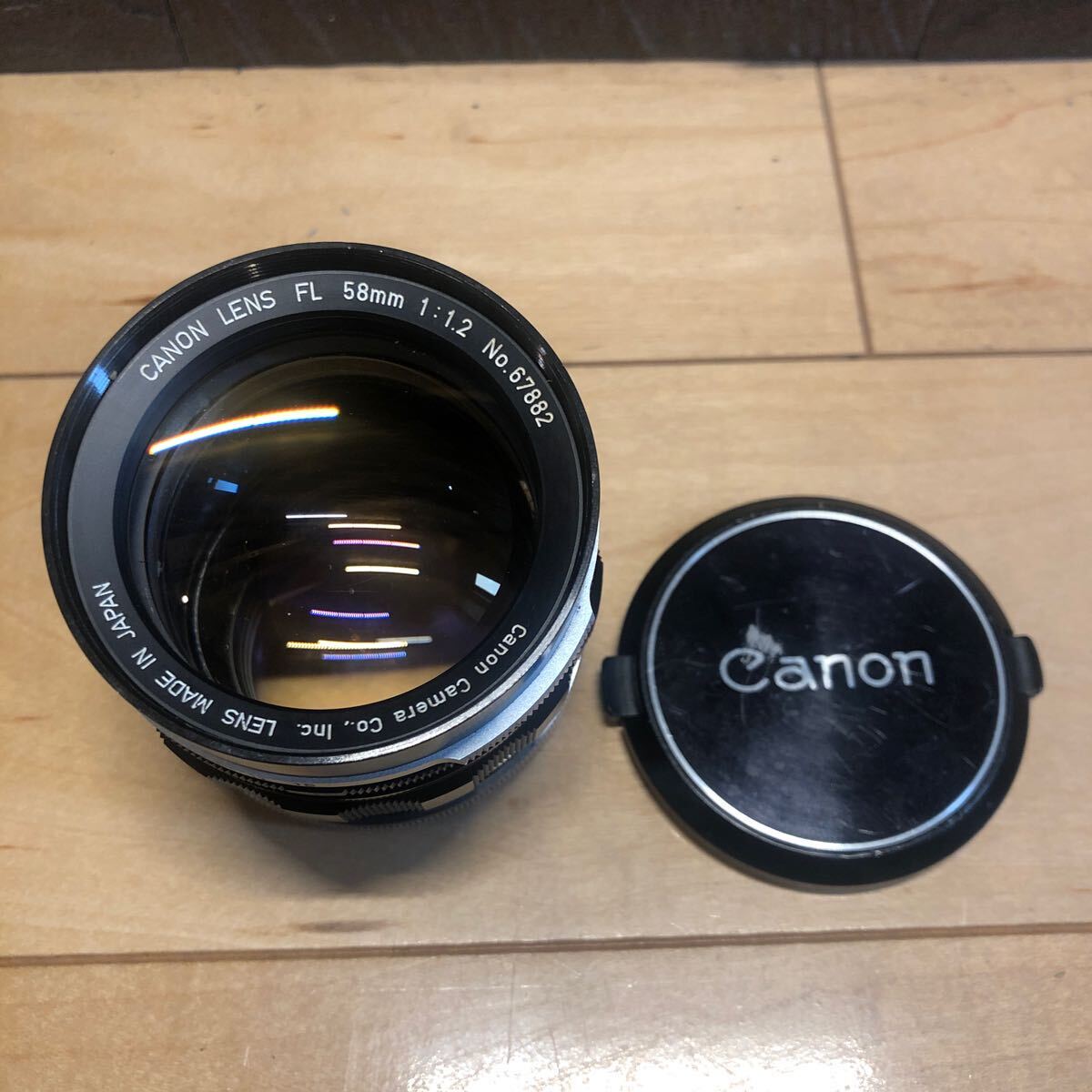 Canon キャノン FL 58mm f1.2 オールドレンズ fed nfdの画像1