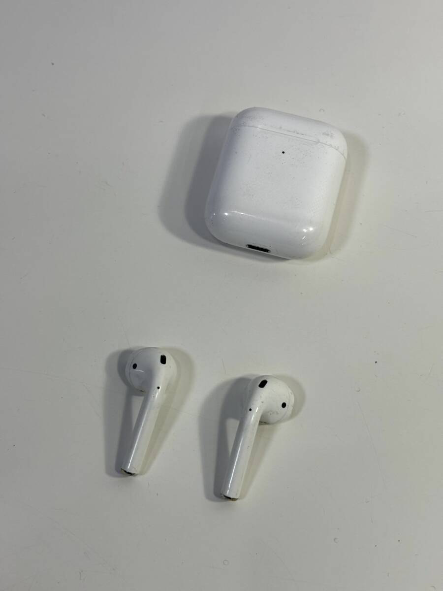 Apple アップル AirPods A1938 A2031 A2032 Bluetooth ワイヤレス イヤホン イヤフォン USED 中古 (R604-20_画像1