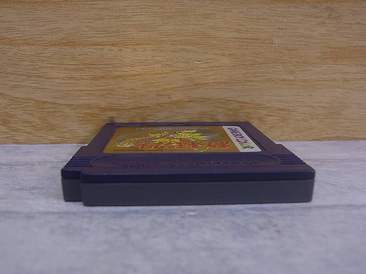 △H/108●任天堂 Nintendo☆ポケットモンスター 金☆ゲームボーイ(GB)＆カラー(GBC)共通カセット☆中古品_画像4