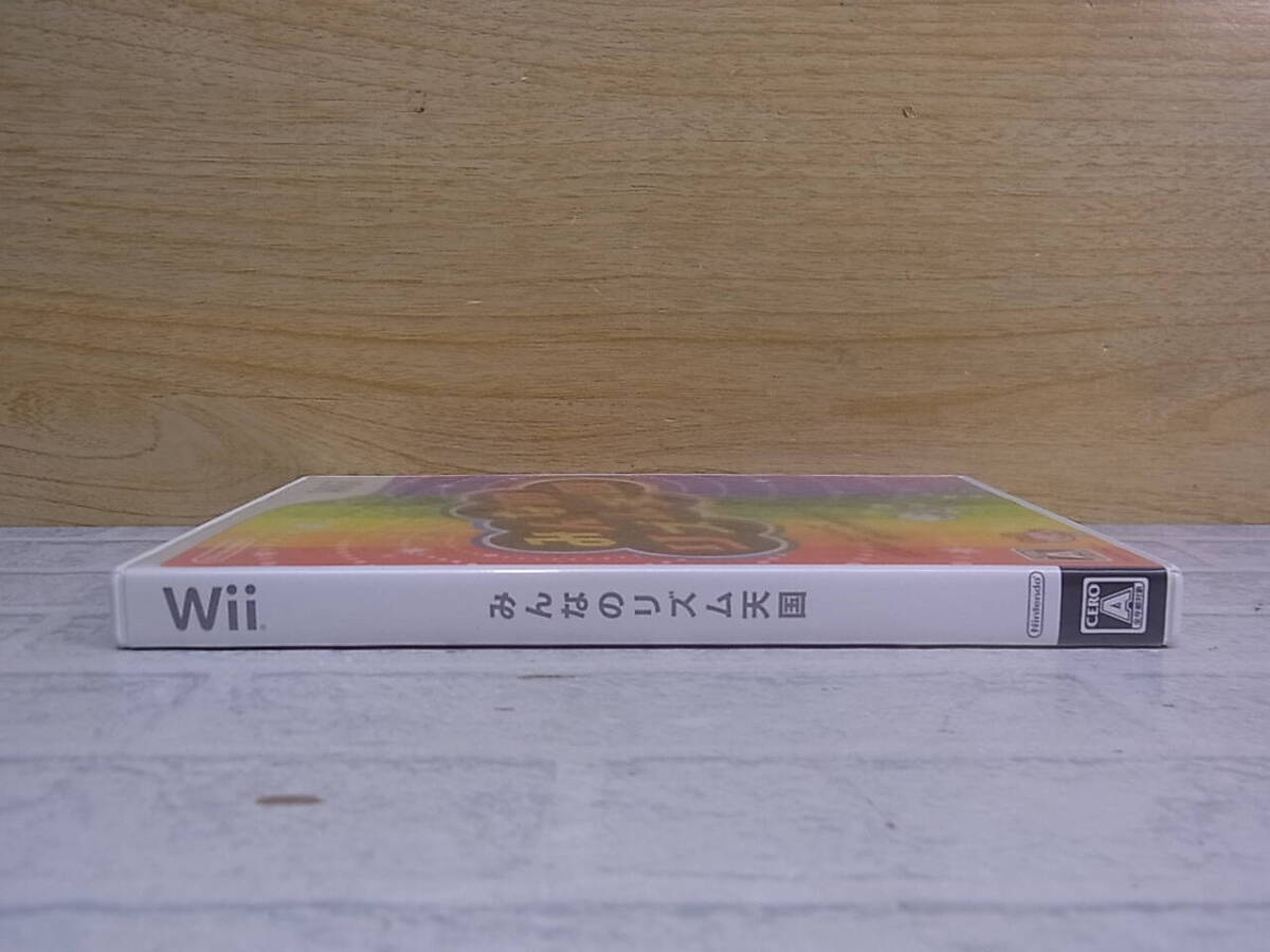 △H/124●任天堂 Nintendo☆みんなのリズム天国☆Wii用ソフト☆中古品_画像3