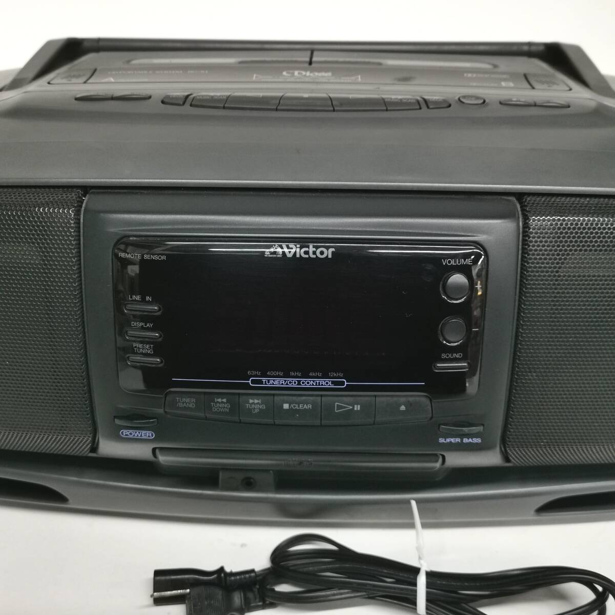 送料無料 Victor ビクター RC-X1 CD PORTABLE SYSTEM ポータブルシステム CDラジカセ 現状品 #12803