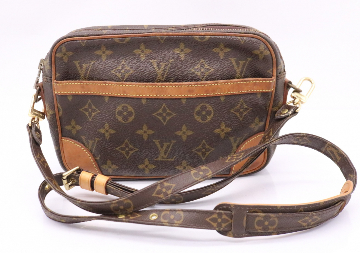 【ト滝】LOUIS VUITTON ルイヴィトン M51276 トロカデロ24 ショルダーバッグ モノグラム ポシェット ブラウン 斜め掛け AB000DEM79_画像1