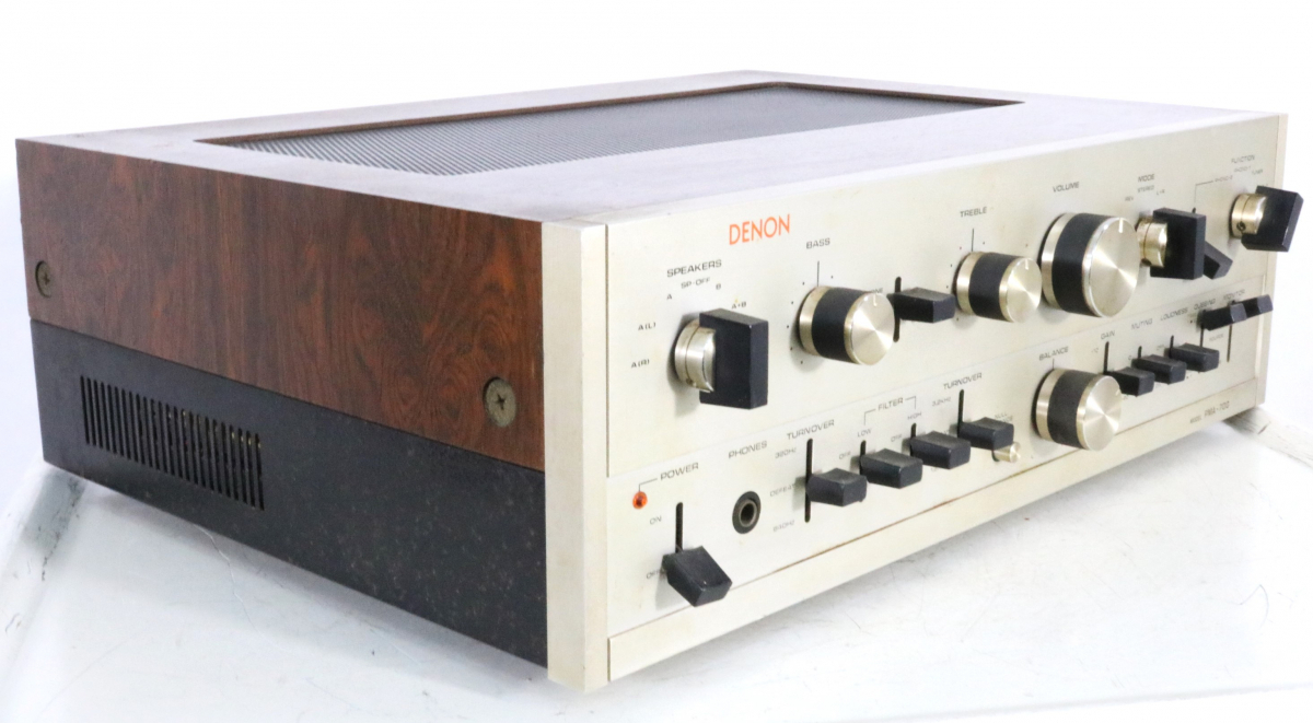 [to.] sale at that time regular price Y125,000 DENON Denon pre-main amplifier PMA-700 present condition goods electrification condition verification settled audio sound equipment DS760DEW49