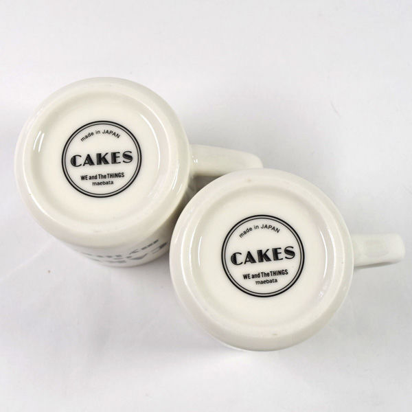 ★ CAKES 洋食器 CAKES ペアマグカップ 50387 (0220422538)_画像3