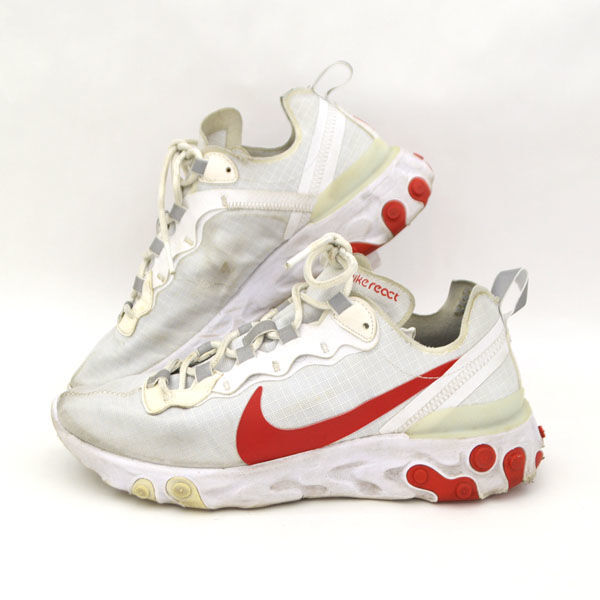 ★ ナイキ REACT ELEMENT 55 SE リアクト エレメント ホワイト 25cm BQ6167-102 (0220428376)_画像2