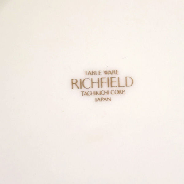 ★ たち吉 洋食器 RICHFIELD(たち吉) すずらん ケーキ皿セット(5枚組) (0220430290)_画像4