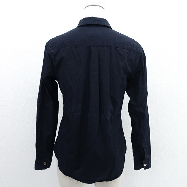 * Comme des Garcons long sleeve shirt robe de chambre navy size M (0220456401)