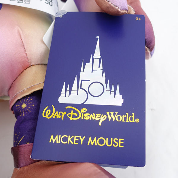 ★ Disney ディズニー ミッキーマウス 50周年 ぬいぐるみ タグ付き 未使用品 (0220479671)_画像6