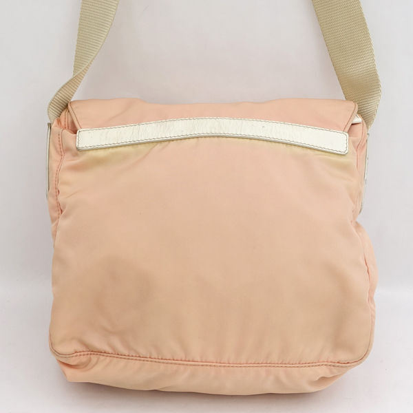 ■ ...  наплечная сумка   нейлон   белый   розовый  (0990013169)