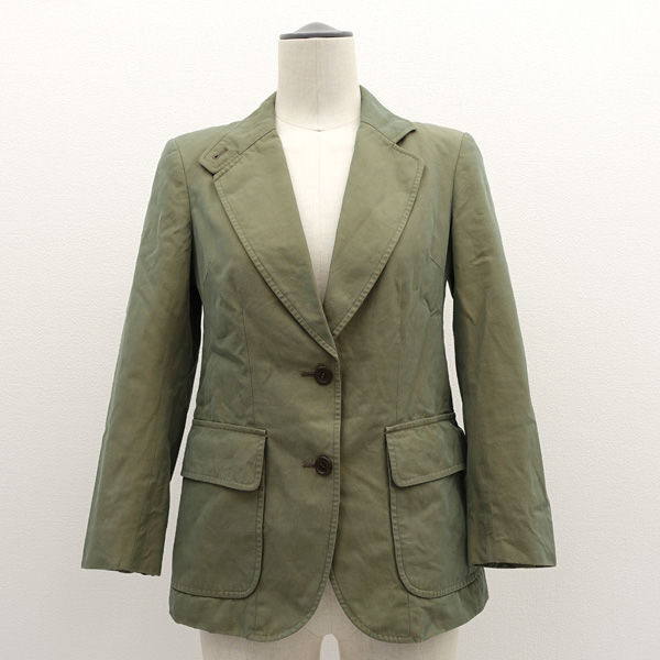 * Burberry z setup jacket volume skirt lining noba check green S FR089-039 (0220485996)