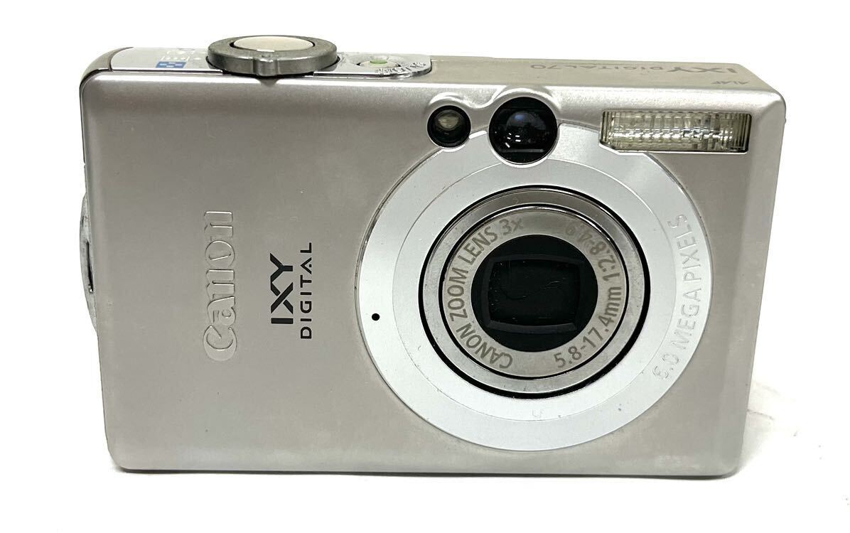 Canon キャノン IXY DIGITAL 70 PC1193 デジタルカメラ デジカメ 通電確認済み 0510②_画像2