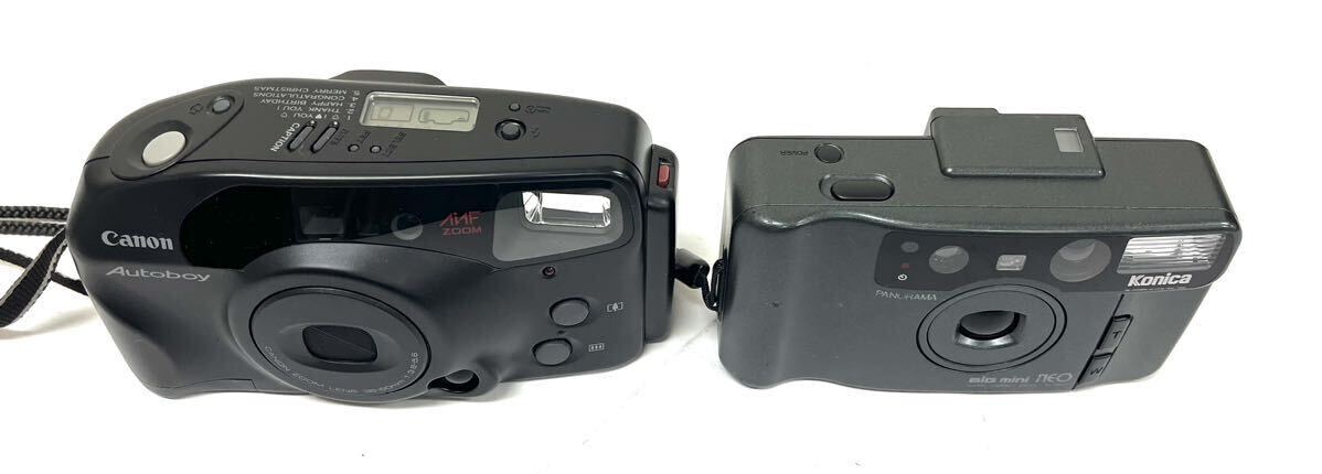 Canon キャノン Autoboy オートボーイ フィルムカメラ Konica コニカ BiGminiNEO 2個セット 0509②_画像9