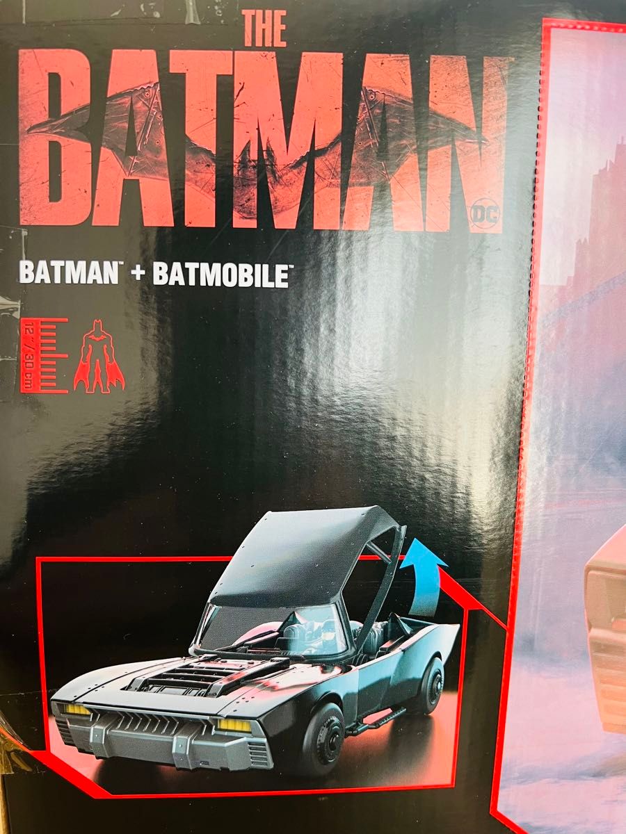THE BATMAN ザ・バットマン 12インチ バットマン & バットモービル Batmobile 1/6 車