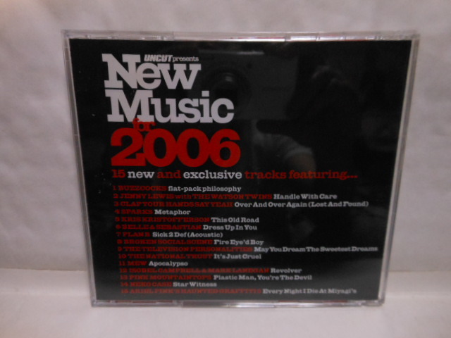 輸入盤　UNCUT　　New　Music　for　2006　　バズコックス　　スパークス　　クリス　クリストファーソン　　他_画像2